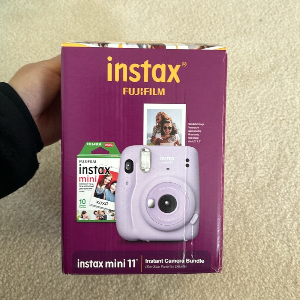 Lilac instax fujifilm mini 11”